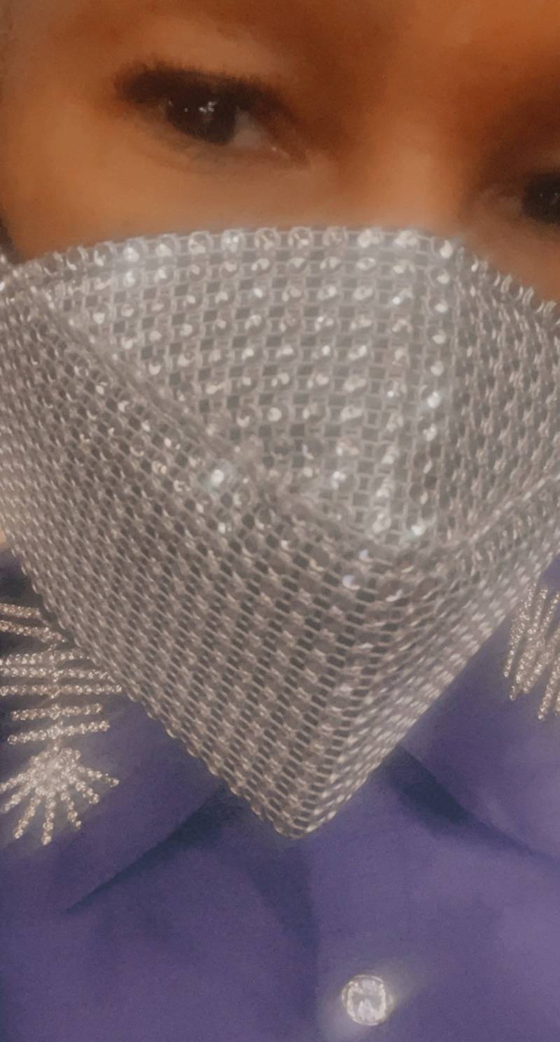 strass 3D Gesichtsmasken, Bester Komfort Über Der Nase, Kein Nebel, Und Atmungsaktiv von Etsy - SewChicByPamela