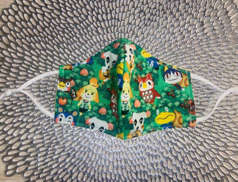 Ac Videospiel Gesichtsmaske Gesichtsbedeckung von Etsy - SewFlyDesignsCo