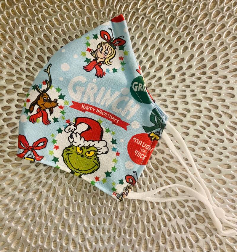Happy Wholidays Gesichtsmaske Gesichtsbedeckung von Etsy - SewFlyDesignsCo