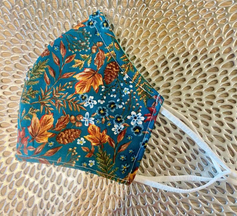 Herbst Ernte Gesichtsmaske Gesichtsbedeckung von Etsy - SewFlyDesignsCo
