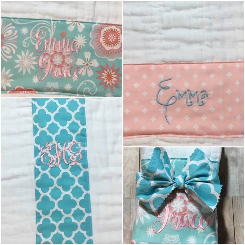 Benutzerdefinierte Spucktücher von Etsy - SewMags