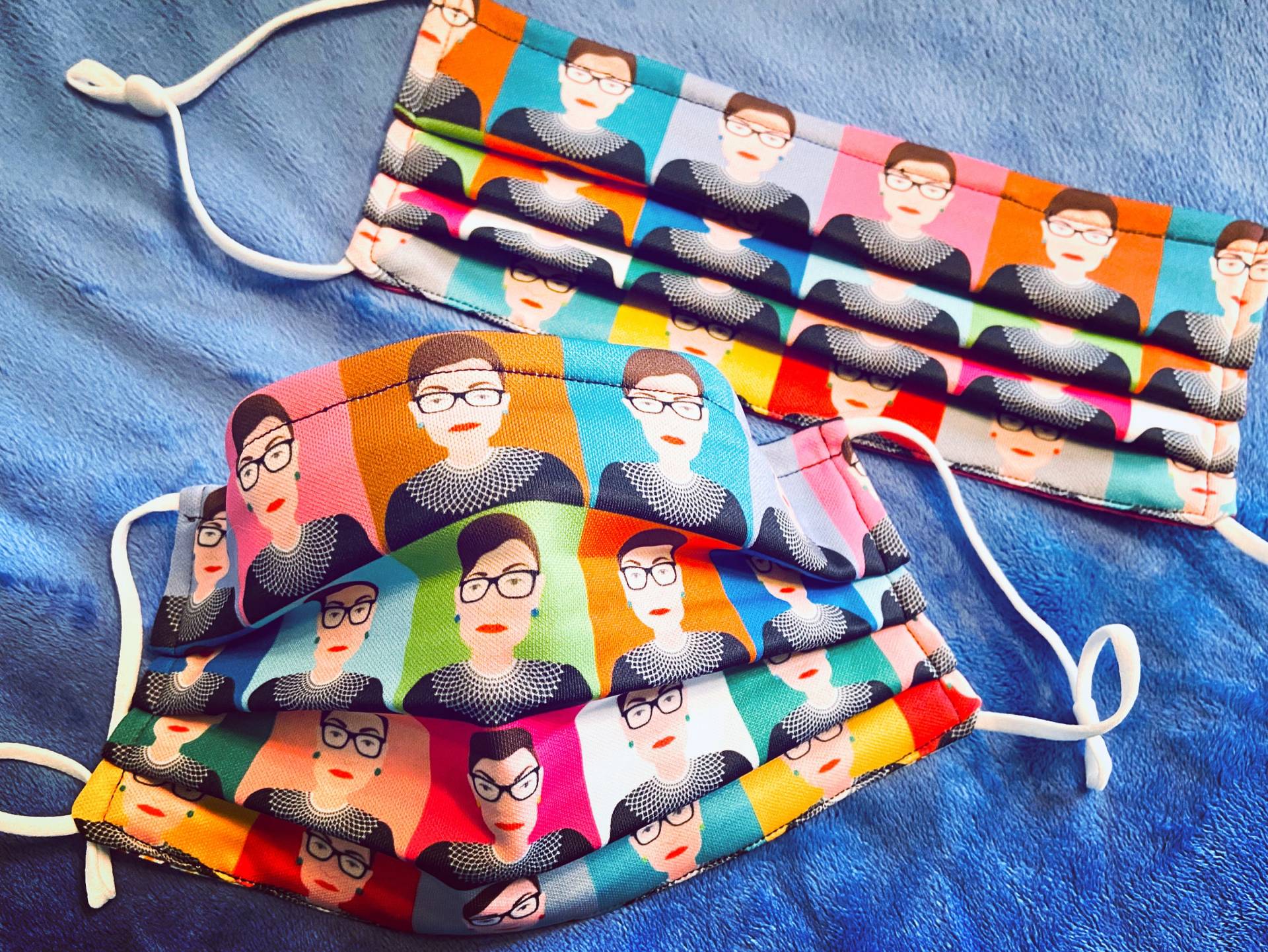 Bunte Rbg Gesichtsmaske Bunte Rbg Gesichtsmaske von Etsy - SewMuchLovebyShannon
