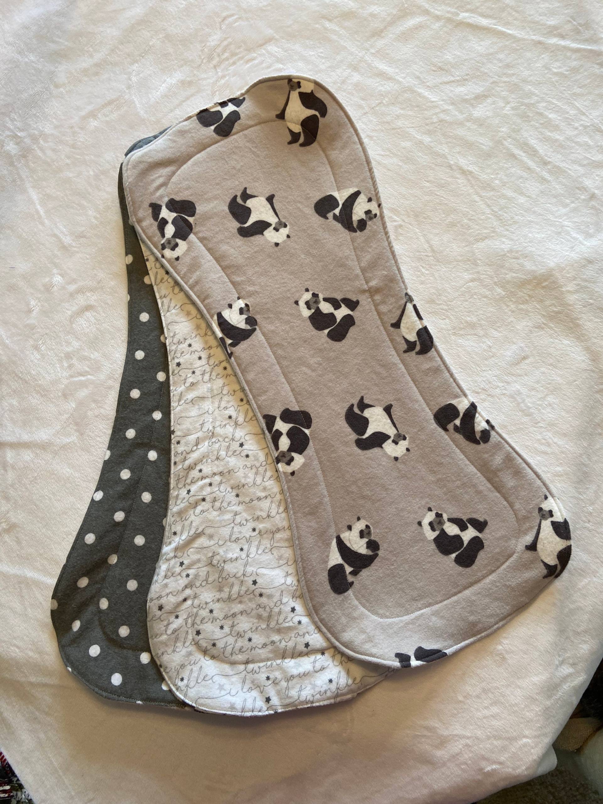 Panda Spucktuch Panda Spucktuch von Etsy - SewMuchLovebyShannon