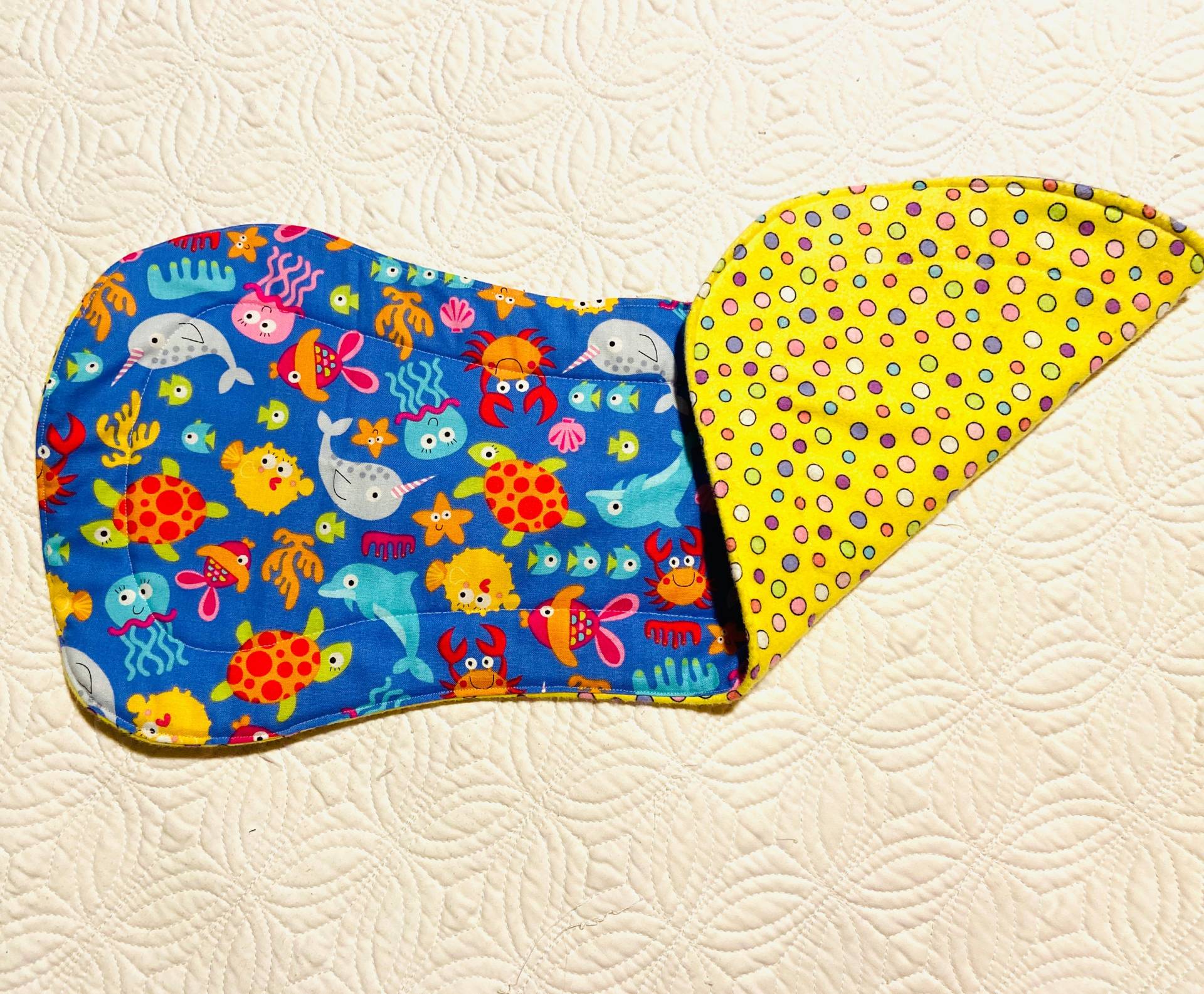 Seewesen Baby Spucktuch Seewesen Baby Spucktuch von Etsy - SewMuchLovebyShannon