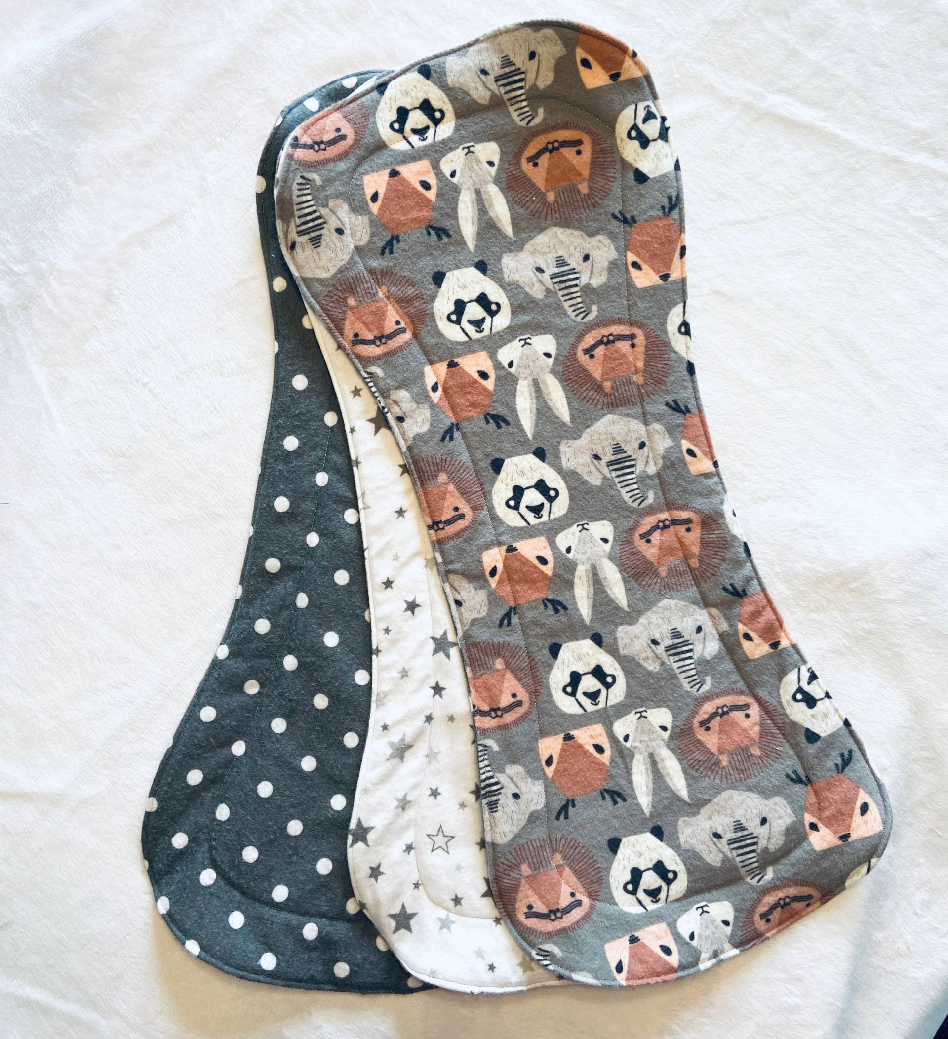 Wildes Spucktuch Wildes Spucktuch von Etsy - SewMuchLovebyShannon