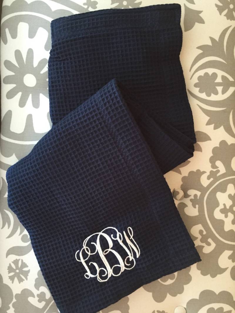 Waffel Weben Spa Handtuch Bad Wickeln Monogrammiert Brautjungfer/Hochzeit/Bridal Party/Geburtstag Geschenk von Etsy - SewSoutherland