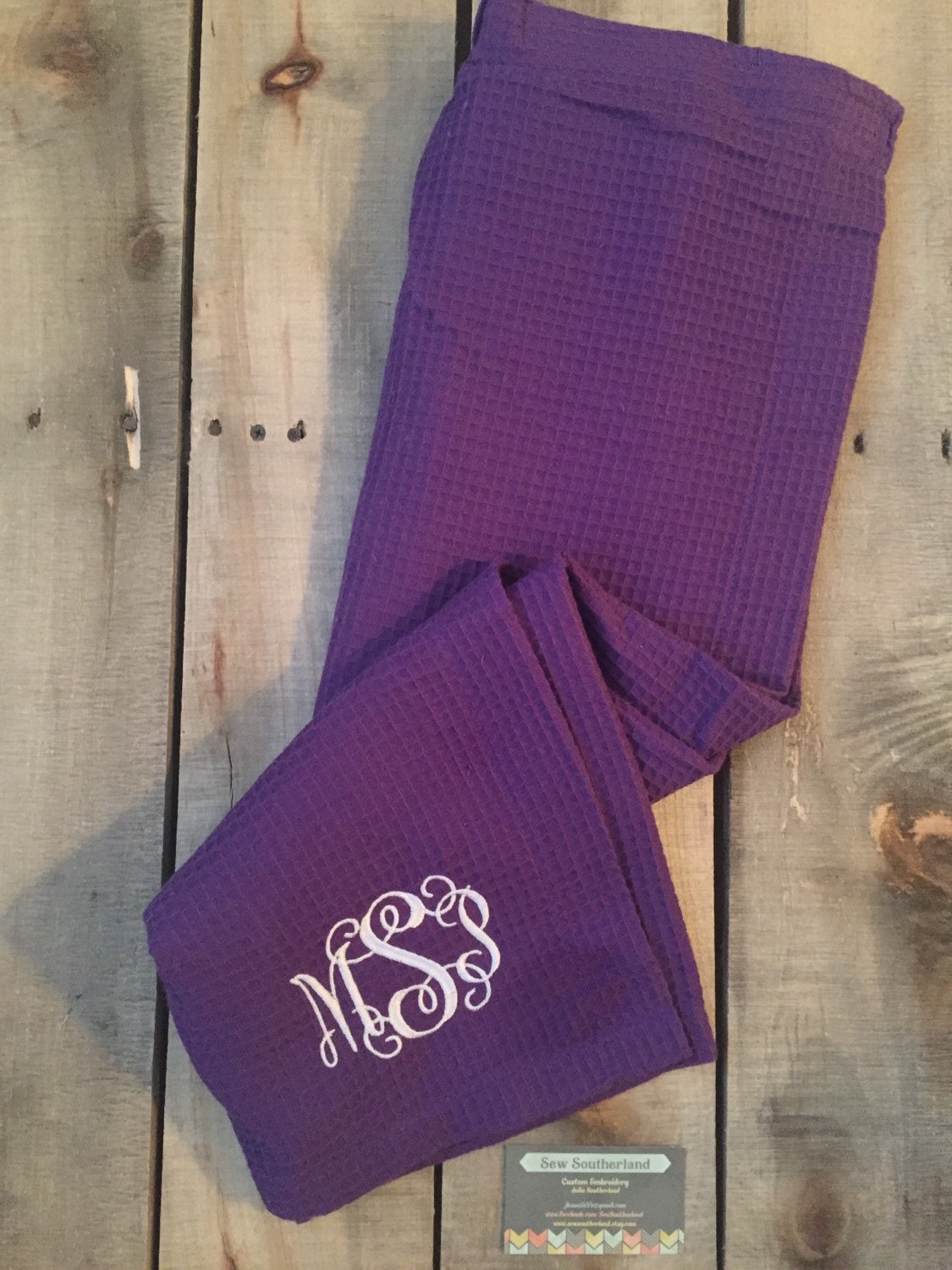 Waffel Weben Spa Handtuch Bad Wickeln Monogrammiert Brautjungfer/Hochzeit/Bridal Party/Geburtstag Geschenk von Etsy - SewSoutherland