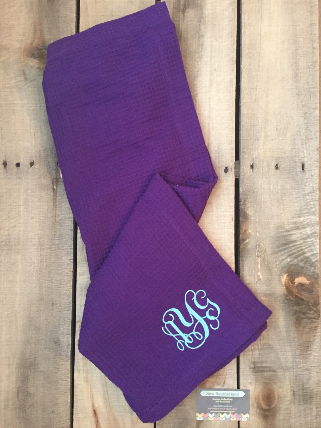 Waffel Weben Spa Handtuch Bad Wickeln Monogrammiert Brautjungfer/Hochzeit/Bridal Party/Geburtstag Geschenk von Etsy - SewSoutherland