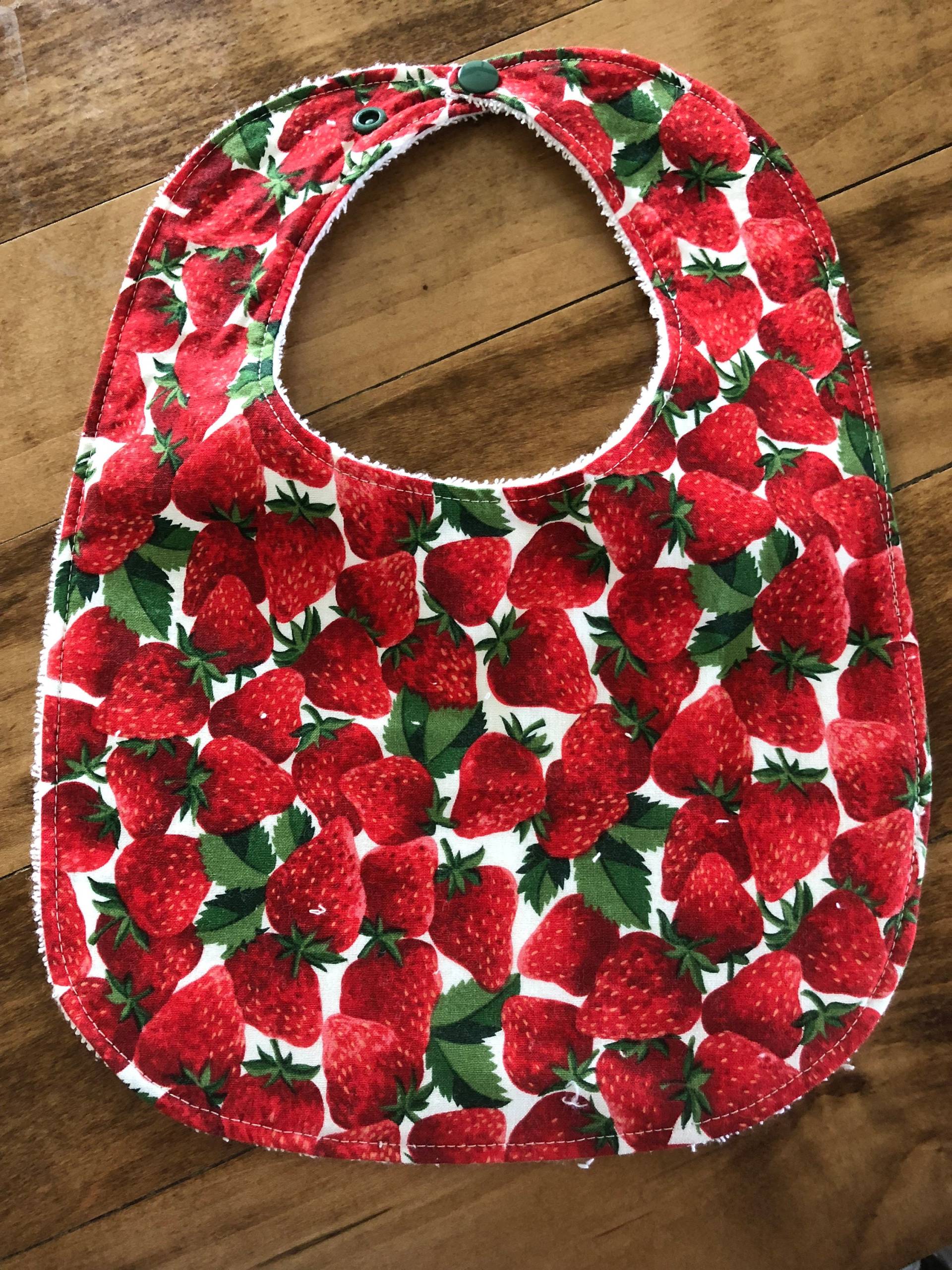 Erdbeeren Lätzchen - Kleinkind Größe von Etsy - SewXcited