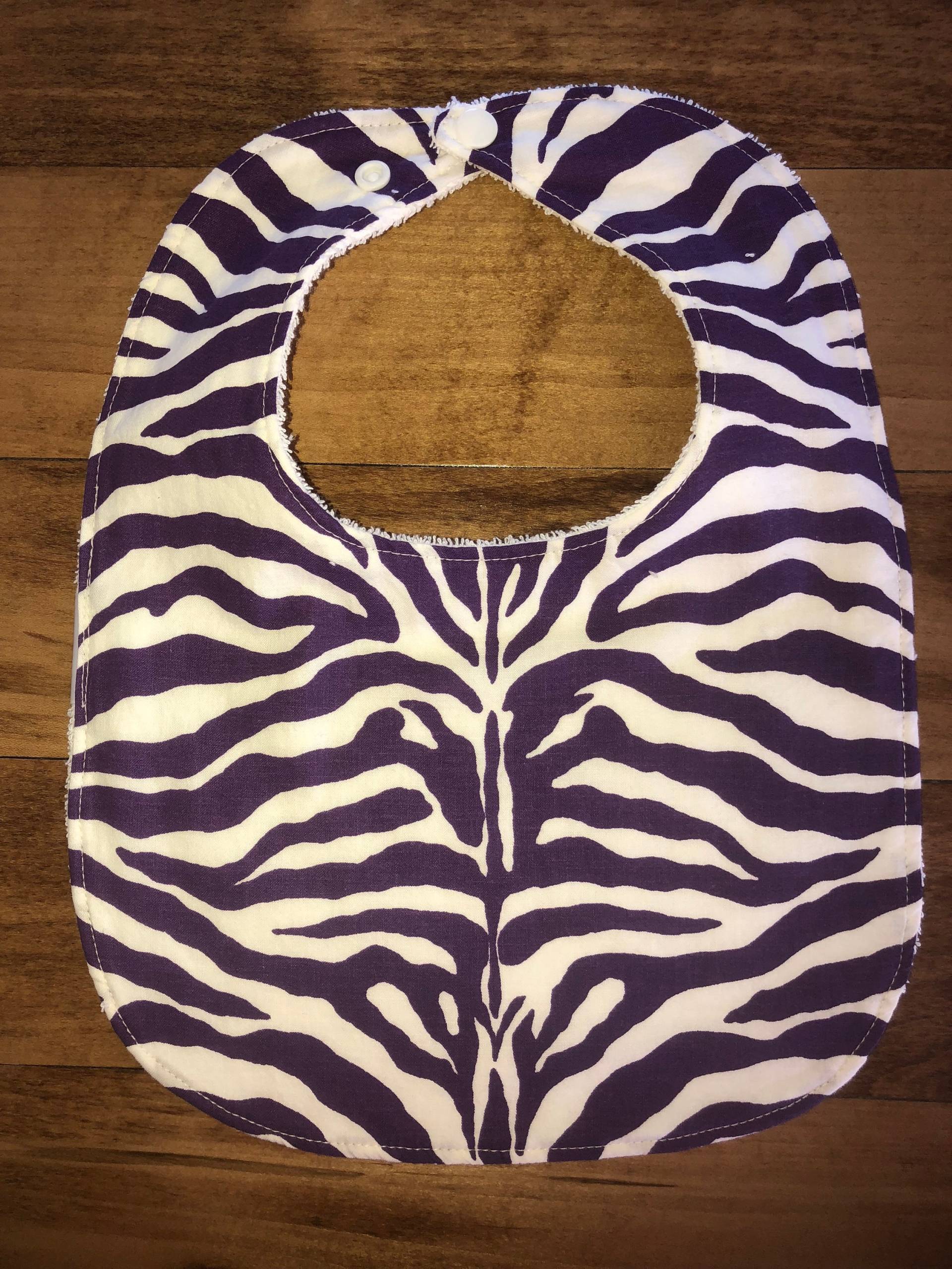 Lila Zebra Lätzchen - Kleinkind Oder von Etsy - SewXcited