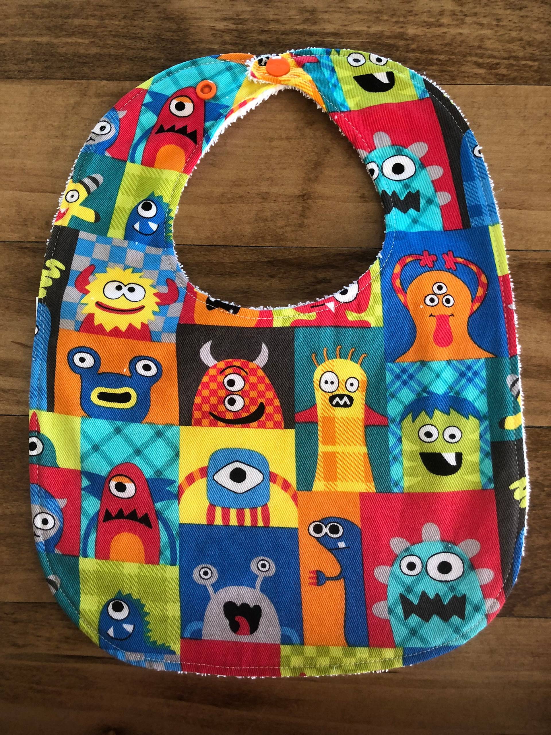 Not So Scary Monsters Lätzchen - Nur Für Kleinkinder von Etsy - SewXcited