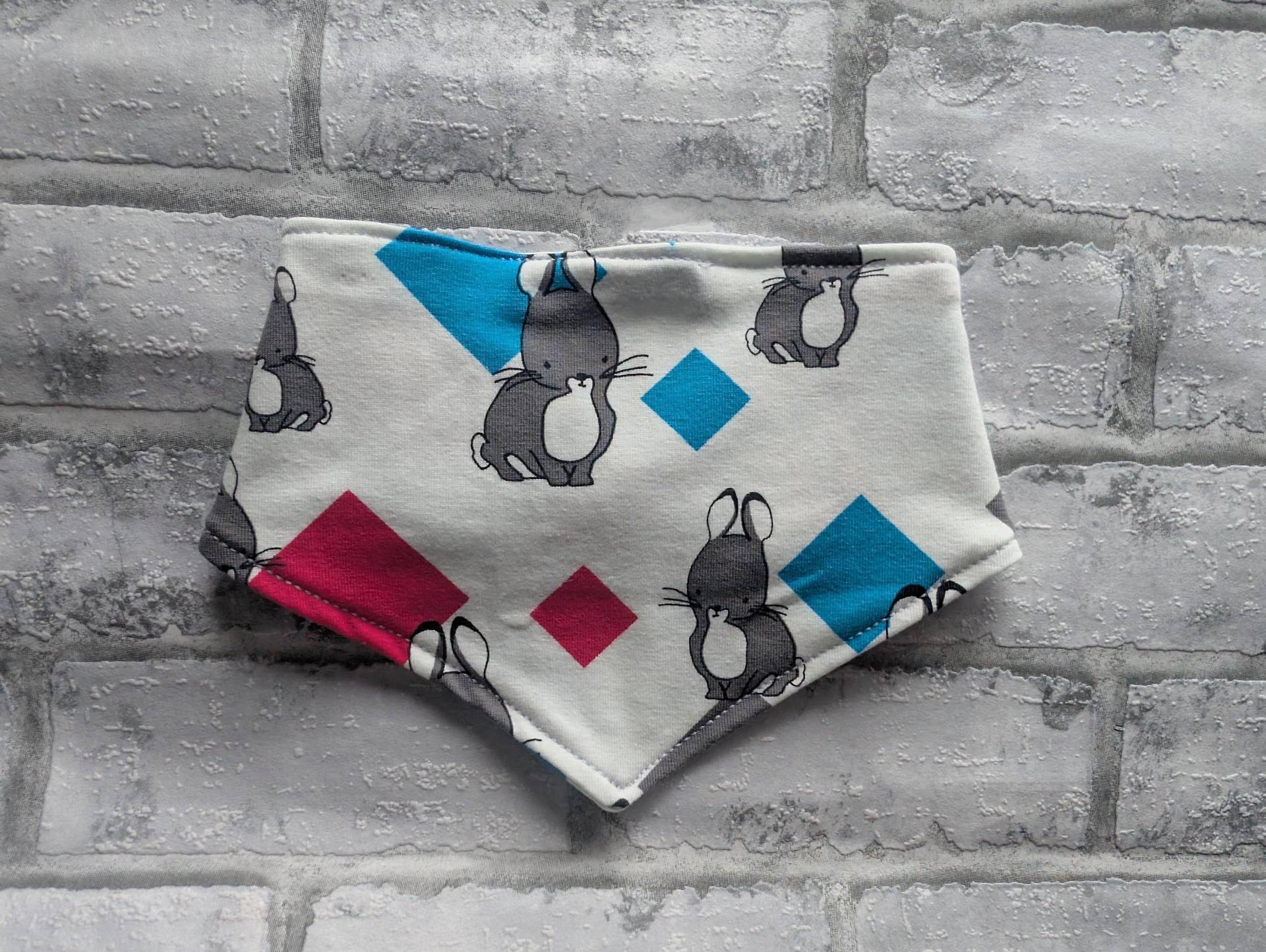 Halstuch Sabberlatz Spucktuch Baby Wendehalstuch Häschen Raute Karo Blau Pink Geschenk Jersey Hase Weich Soft 0-18 Monate Lätzchen Halstuch Sabberlatz Spucktuch Baby Wendehalstuch Häschen Raute Karo Blau Pink Geschenk Jersey Hase Weich Soft 0-18 Monate Lätzchen von Etsy - Sewyoru