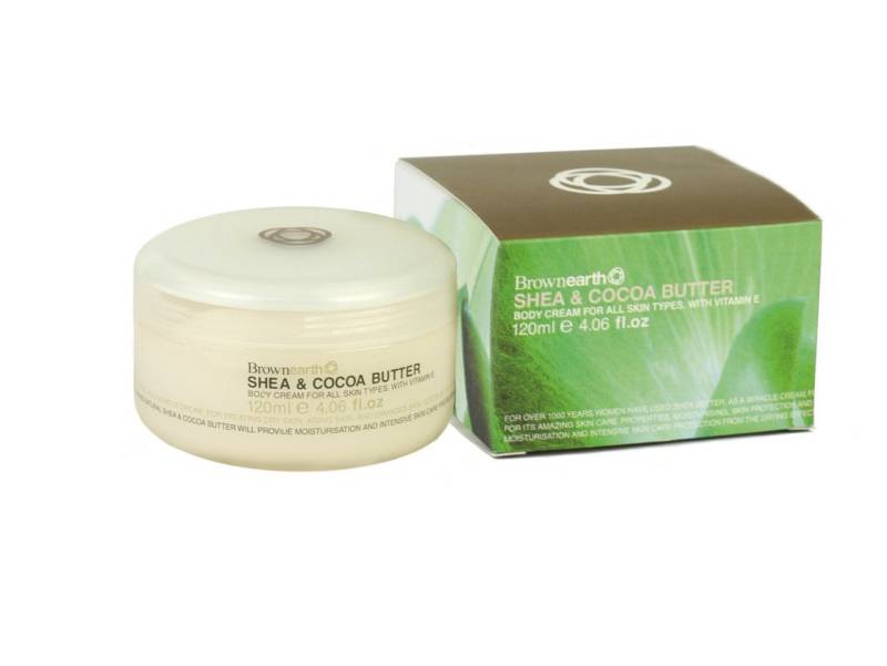 Braune Erde, Shea & Kakao Körpercreme, 120Mle, Zur Pflege Empfindlicher Und Trockener Haut von Etsy - ShealifeSkincare