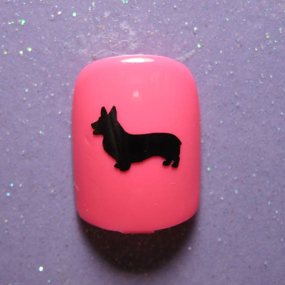 Corgis Nagel Abziehbild, Geschenk, Nagelsticker Corgis, Hund, Mutter Nagelkunst Corgis Nagel Abziehbild, Geschenk, Nagelsticker Corgis, Hund, Mutter Nagelkunst von Etsy - ShellsVinylDecals