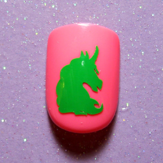 Einhorn Nagelaufkleber, Nagelkunst, Aufkleber Für Nägel, Nagelabziehbilder, Nailart Sticker Einhorn Nagelaufkleber, Nagelkunst, Aufkleber Für Nägel, Nagelabziehbilder, Nailart Sticker von Etsy - ShellsVinylDecals