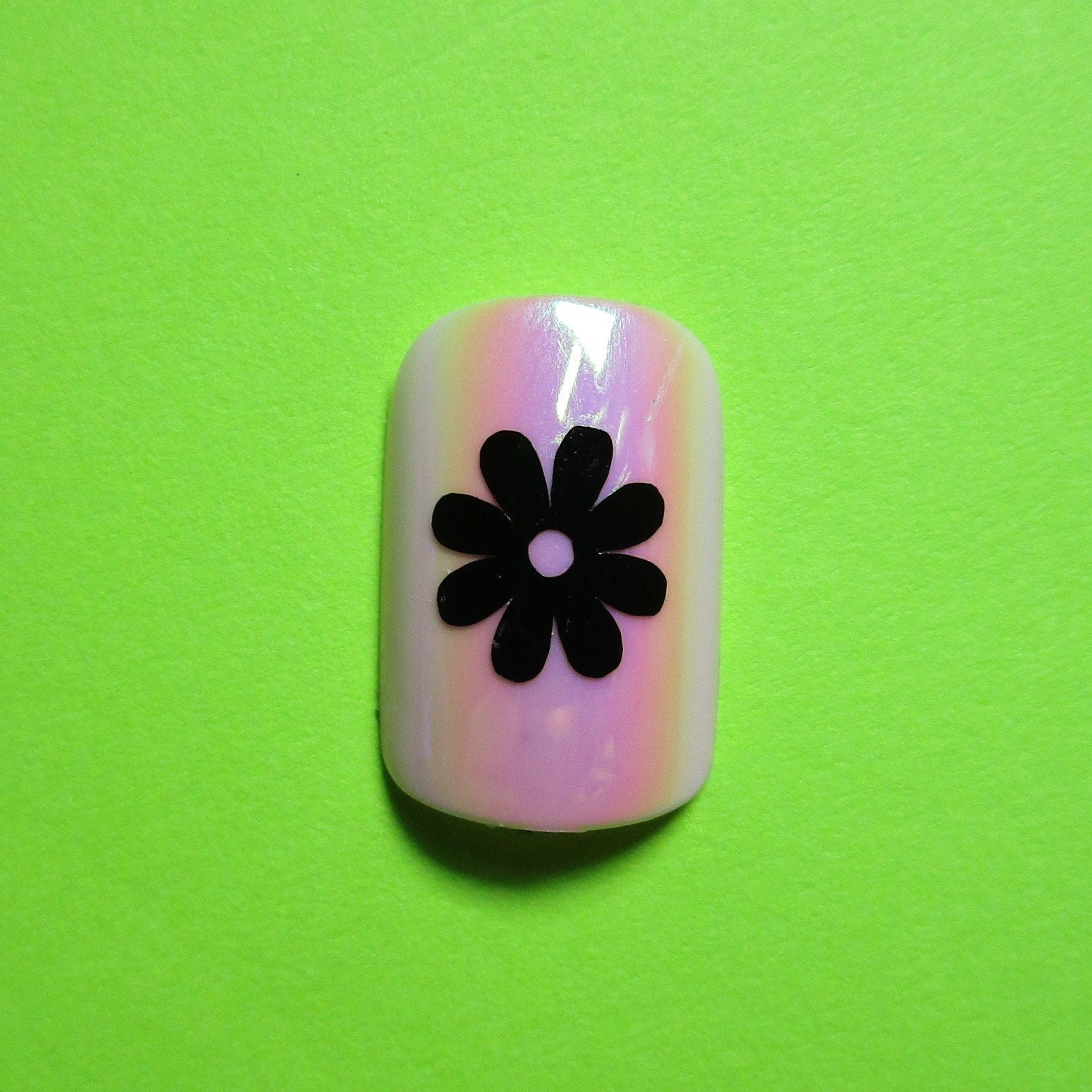 Nageltattoos Gänseblümchen, Blumennagelsticker, Blumennagelkunst, Nagelsticker, Nageltattoos von Etsy - ShellsVinylDecals