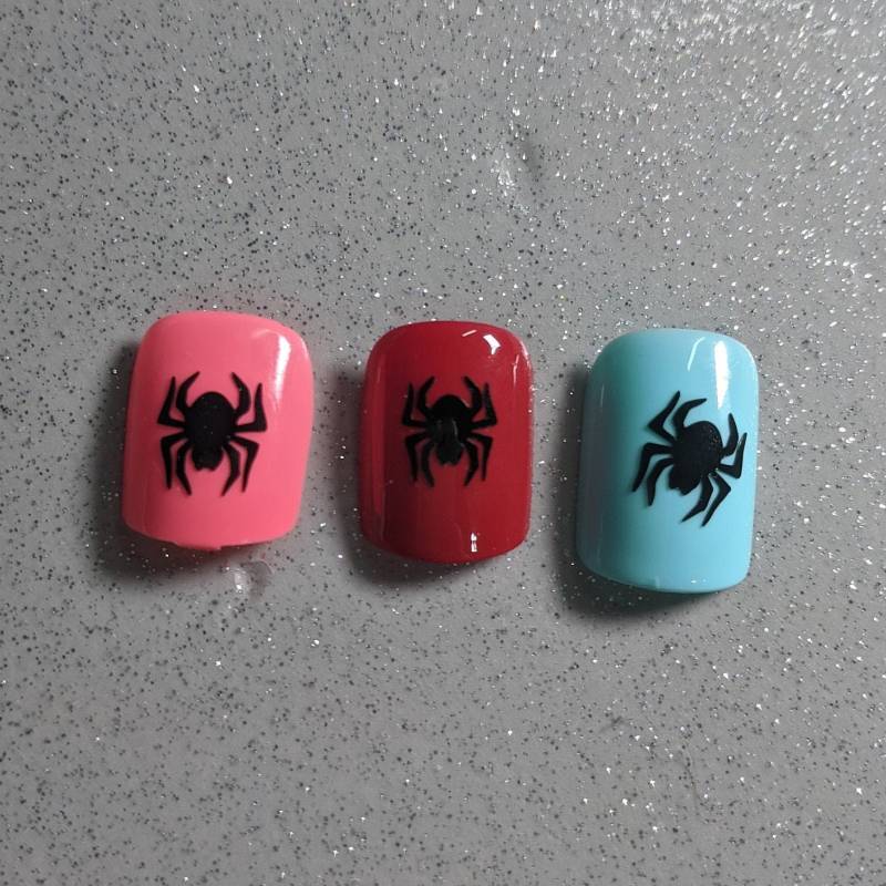 Spinne Nagel Abziehbilder, Halloween Aufkleber, Nagelkunst, Spinnen Abziehbilder von Etsy - ShellsVinylDecals