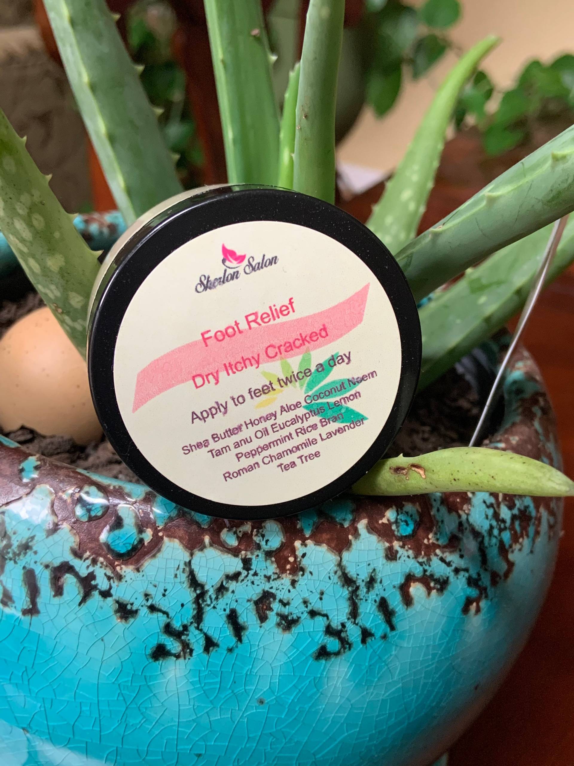 Fuß Relief Creme Für Trockene, Rissige Füße Mit Sheabutter von Etsy - SherlonSalon