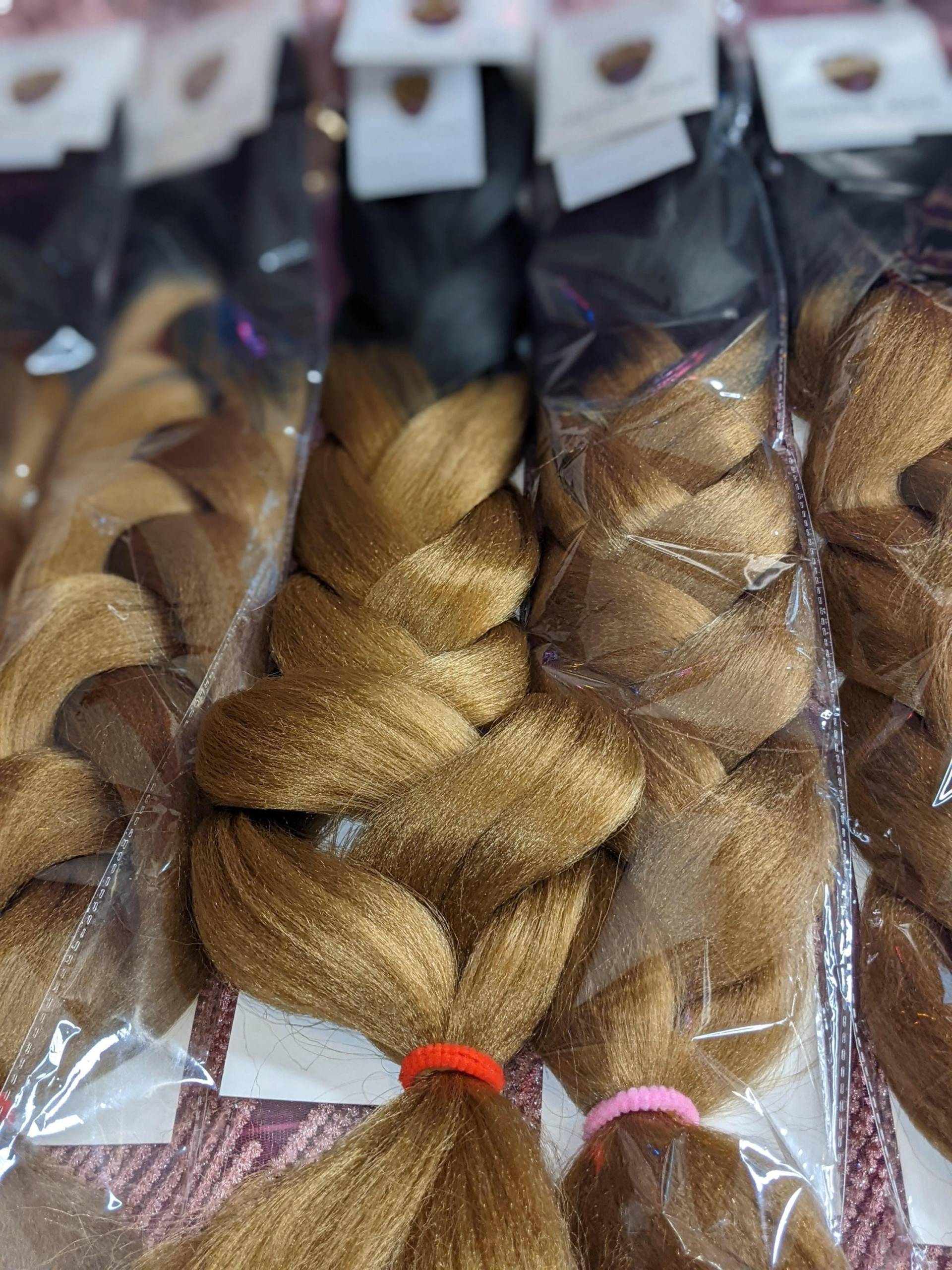 Black & Toffee Brown - Zweifarbige 34 Zoll 165G Katzenhaare von Etsy - ShopCatface