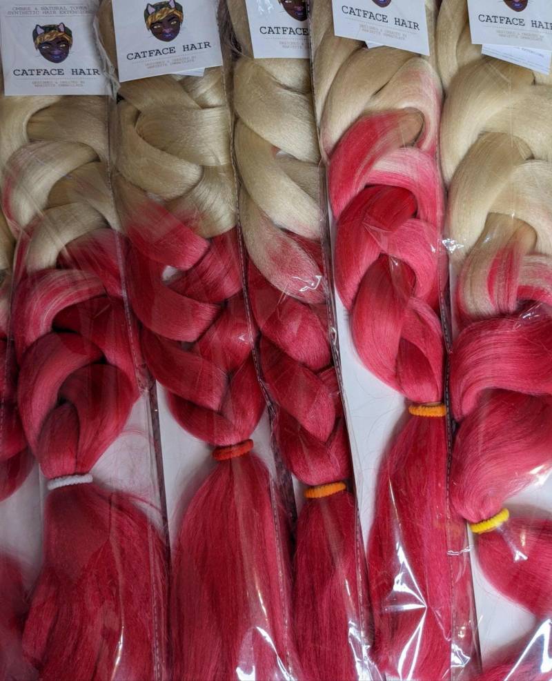 Blonde Sugar - Zweifarbige 34 Zoll 165G Katzenhaare von Etsy - ShopCatface