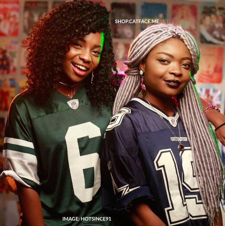 Catface Faux Loks - Grau Silber | Gehäkelte Zöpfe von Etsy - ShopCatface