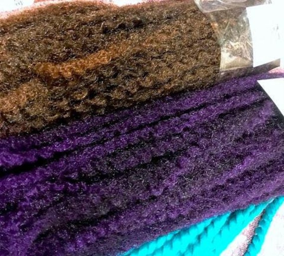 Catface Marley Zopfhaare - Rum Braun | Gehäkelte Zöpfe Faux Locs von Etsy - ShopCatface