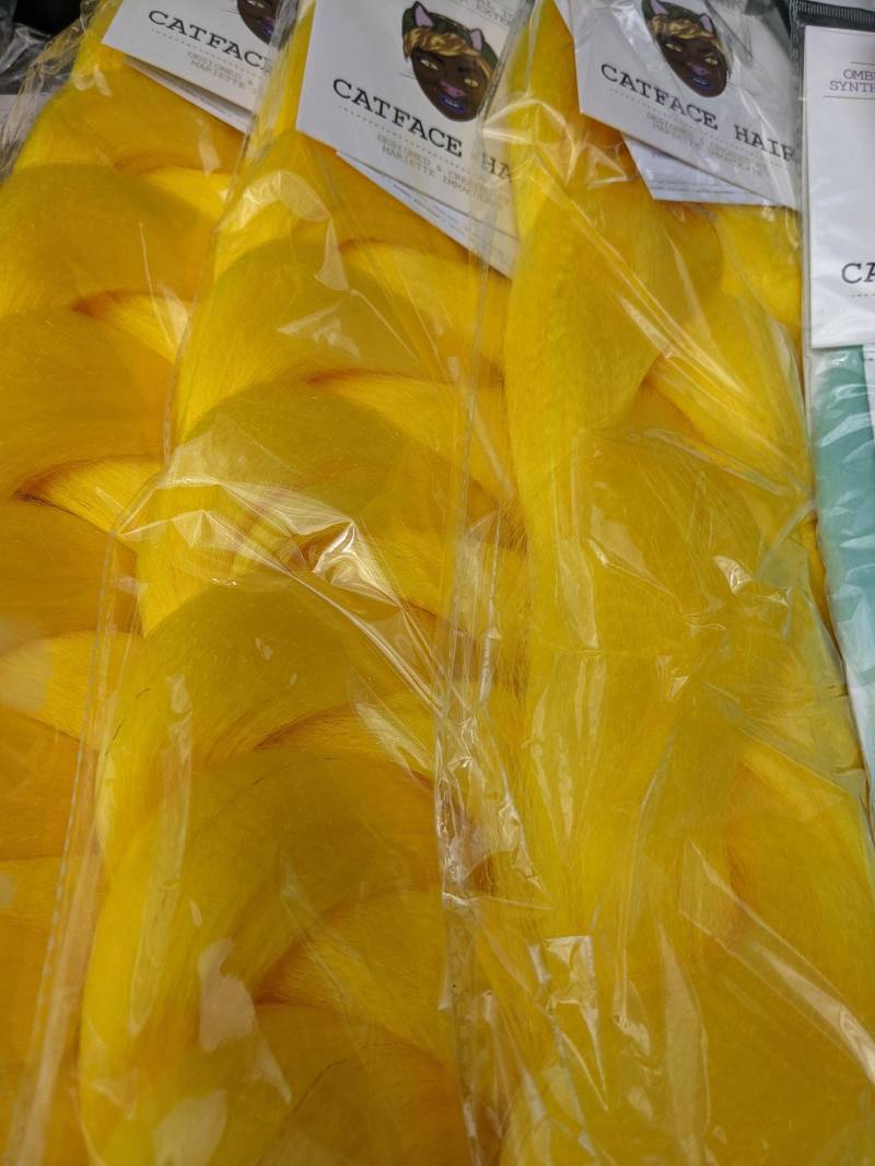 Gelbe Flechtfrisur 34 Zoll Grosspackung von Etsy - ShopCatface