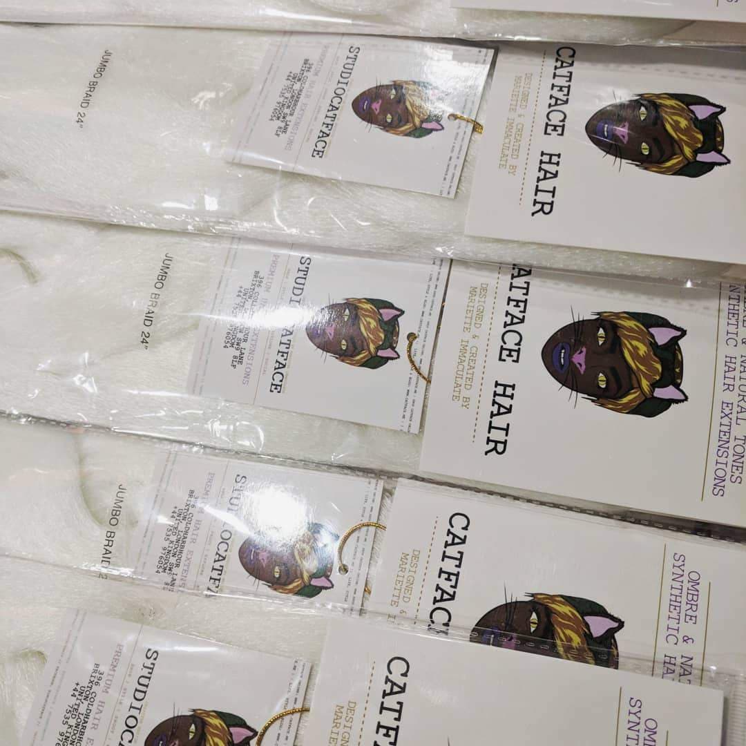 Glow in The Dark Flechthaare von Etsy - ShopCatface