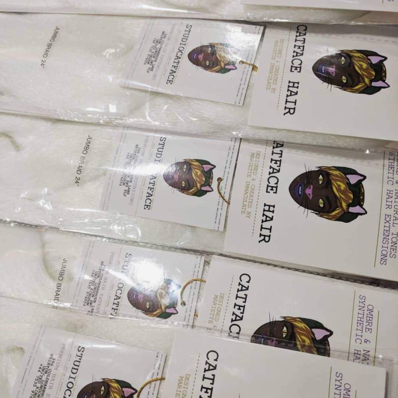 Glow in The Dark Flechthaare von Etsy - ShopCatface