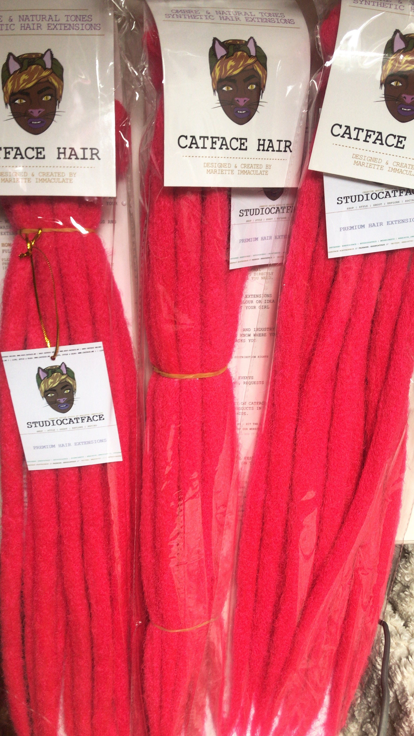 Neon Rosa Große Grobe Faux Dread Locs Häkeln Zöpfe 24 Zoll Catface Haar Neon Rosa Große Grobe Faux Dread Locs Häkeln Zöpfe 24 Zoll Catface Haar von Etsy - ShopCatface