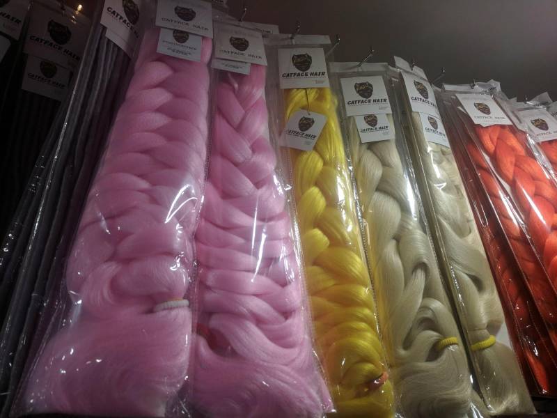 Pink Floss One Tone Braiding Hair Vorteilspackung von Etsy - ShopCatface