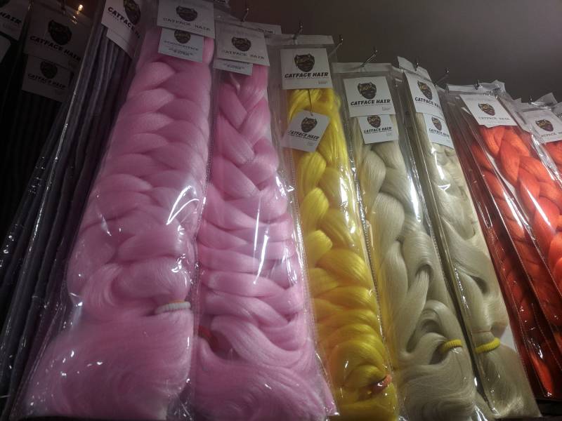 Pink Floss One Tone Flechthaare Wertpackung 165G von Etsy - ShopCatface