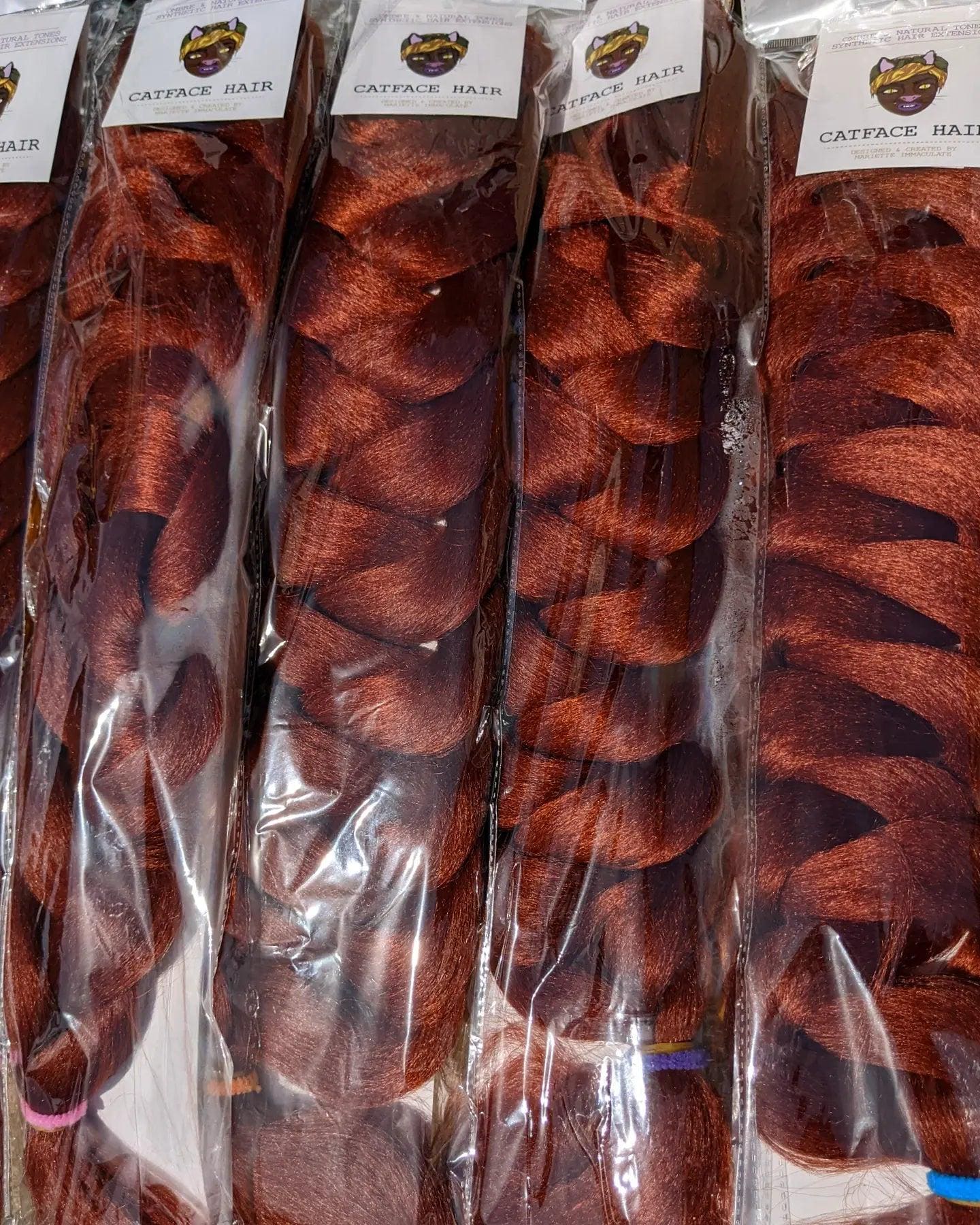 Soft Ginger Braiding Haar 34 Zoll Große Packung Catface-Haar von Etsy - ShopCatface