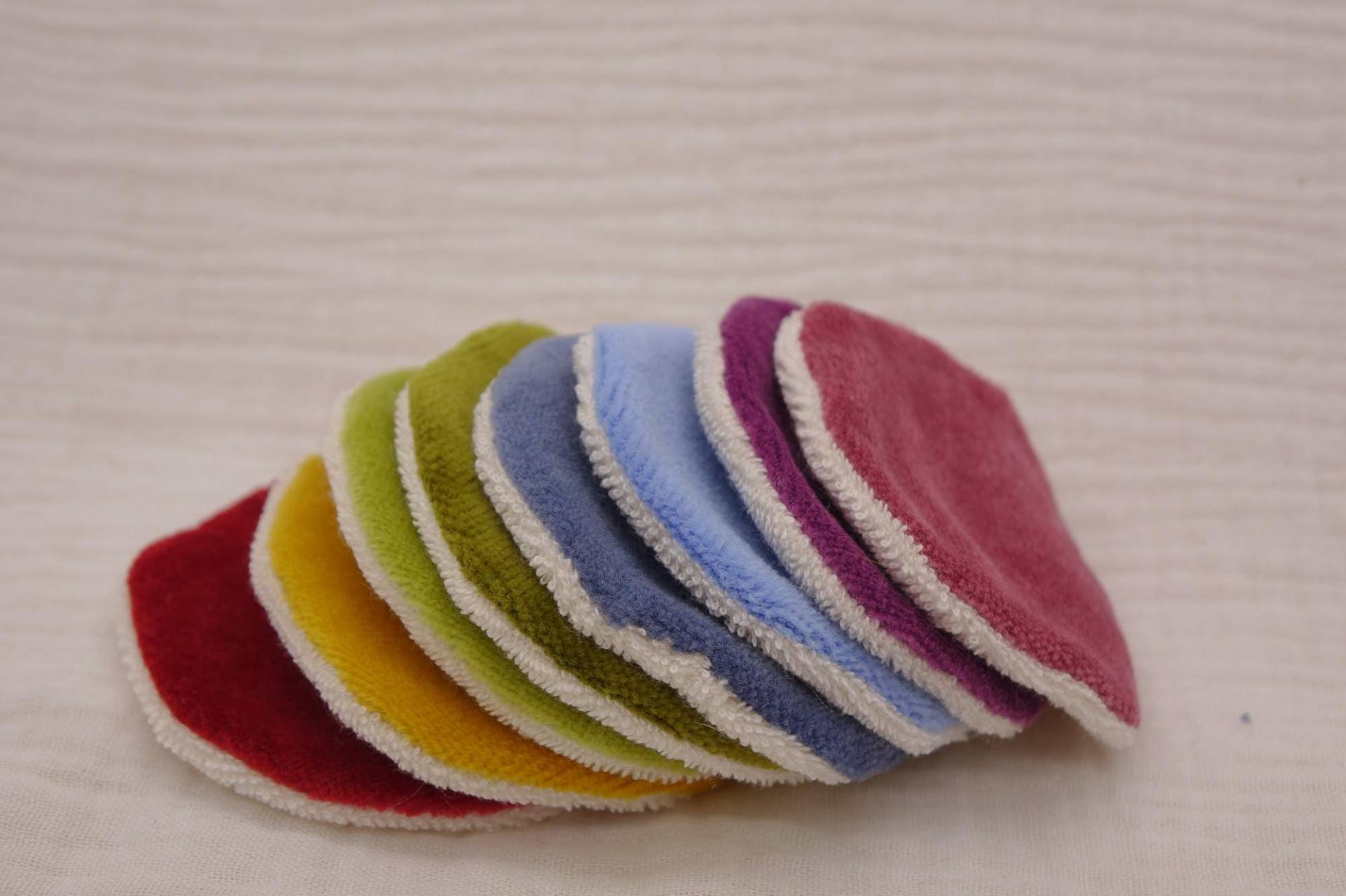 8 Bunte, Nachhaltige Abschminkpads Aus Bio Frottee Und Nicki, Wiederverwendbar, Waschbar Bis 60 Grad, Zero Waste, Langlebig, Regenbogen 8 Bunte, Nachhaltige Abschminkpads Aus Bio Frottee Und Nicki, Wiederverwendbar, Waschbar Bis 60 Grad, Zero Waste, Langlebig, Regenbogen von Etsy - ShopHerzallerliebst