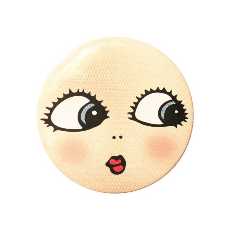 Dollface Taschenspiegel, Handspiegel, Handschmeichler, Püppchen, Süßes Puppengesicht, 76 Mm von Etsy - ShopMissElla