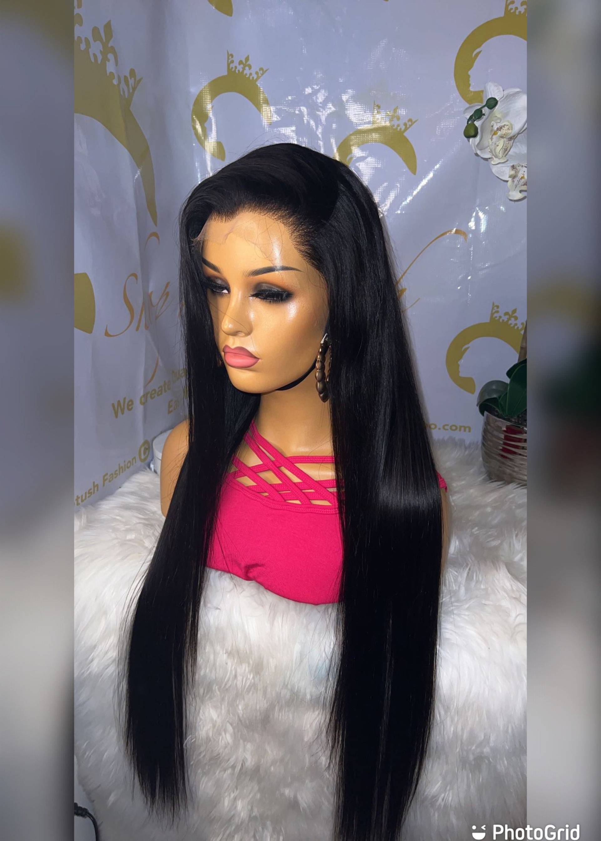Hd Glueless Menschliche Jungfrau Lange Haar Lacefront Perücke von Etsy - ShopMotushHair