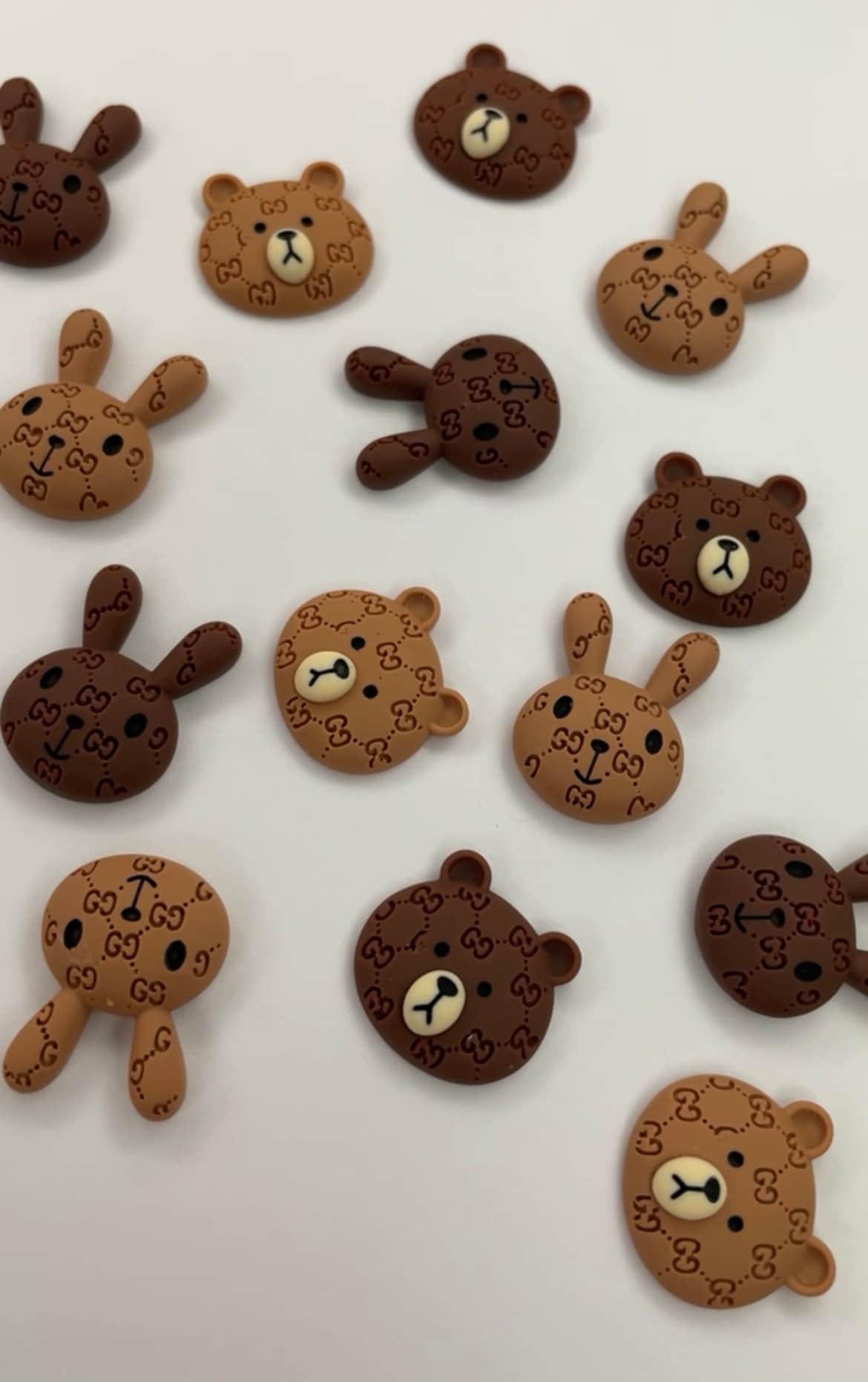 Brauner Bär/Hase Kawaii Charms Brauner Bär/Hase Kawaii Charms von Etsy - ShopNailsbyKim