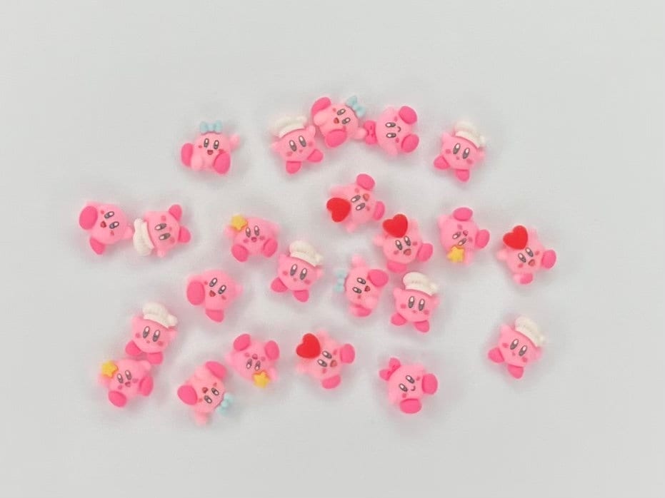Kirby Kawaii Charms Kirby Kawaii Charms von Etsy - ShopNailsbyKim