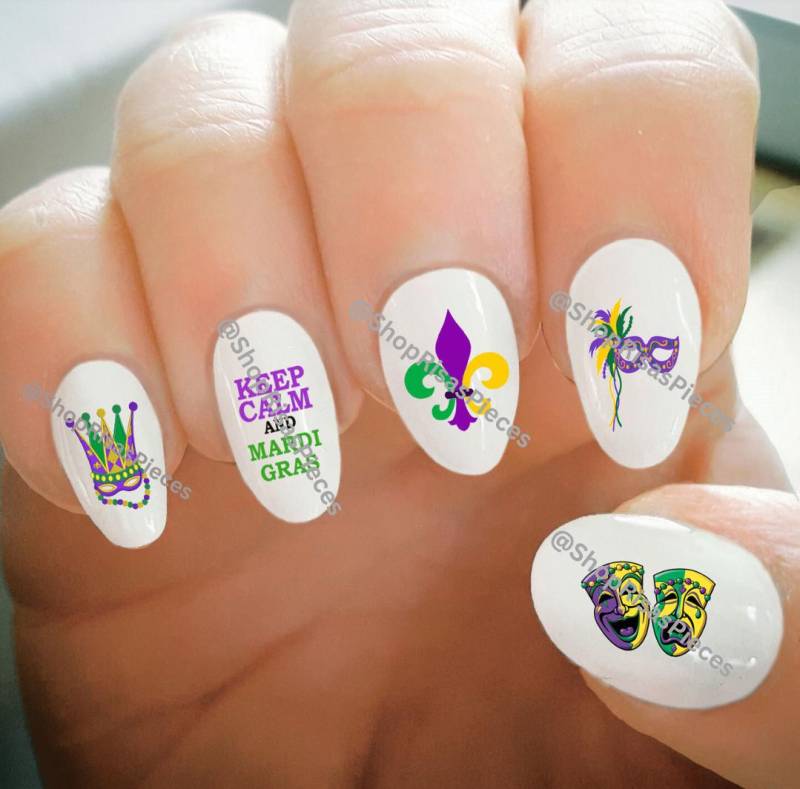 Karneval Nagelabziehbilder Wassertransfer Nail Art Karneval Nagelabziehbilder Wassertransfer Nail Art von Etsy - ShopRisasPieces