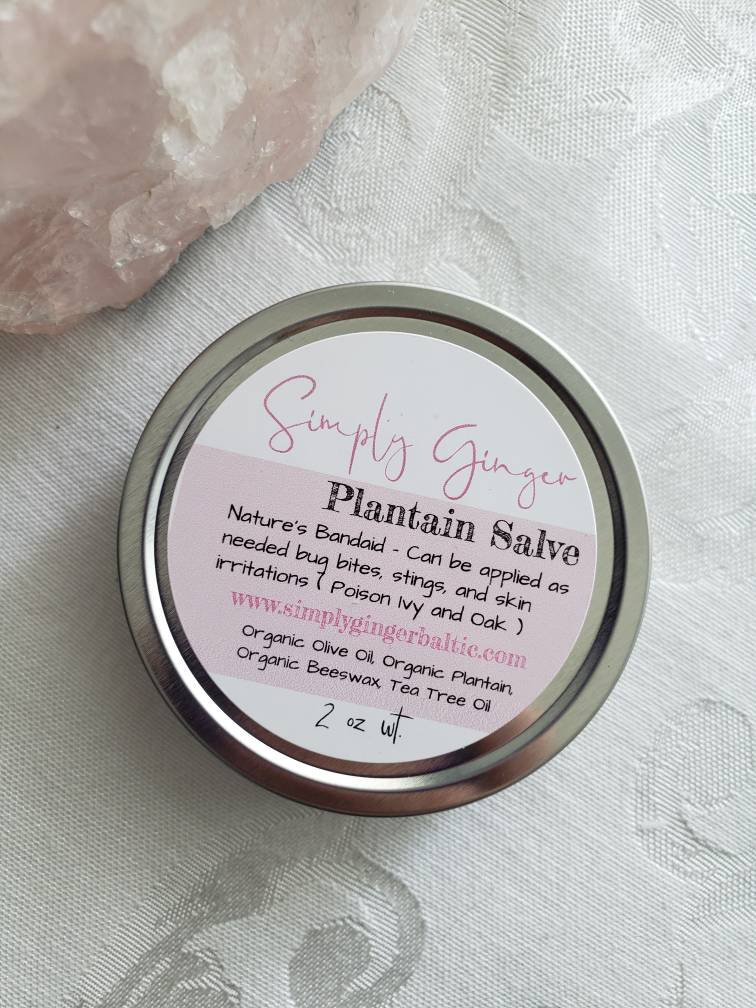 Bio Wegerichsalbe Ll Das Pflaster Der Natur Stichsalbe Wegerich Stiche Sommerspass von Etsy - ShopSimplyGinger