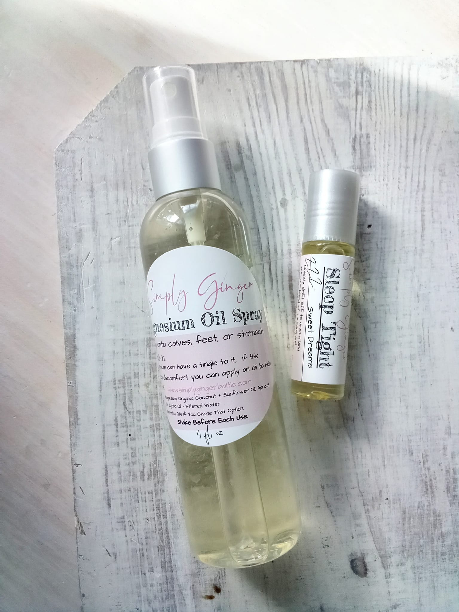 Magnesium Spray | Lavendel + Kopfschmerzen Rollerball Geschenkset von Etsy - ShopSimplyGinger
