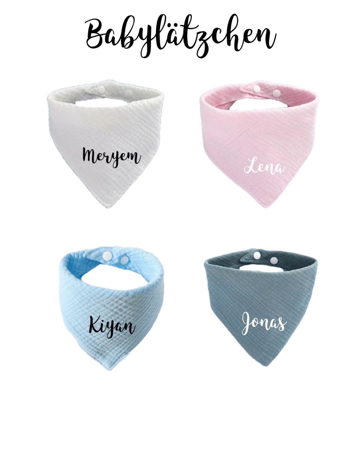 Baby Lätzchen von Etsy - ShopbyhandmadeShop