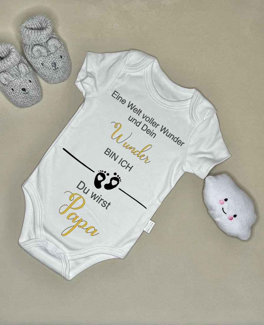 Babybody Personalisiert, Überraschung Für Papa, Du Wirst Werdende Papas, Zur Schwangerschaftsverkündung Babybody Personalisiert, Überraschung Für Papa, Du Wirst Werdende Papas, Zur Schwangerschaftsverkündung von Etsy - ShopbyhandmadeShop