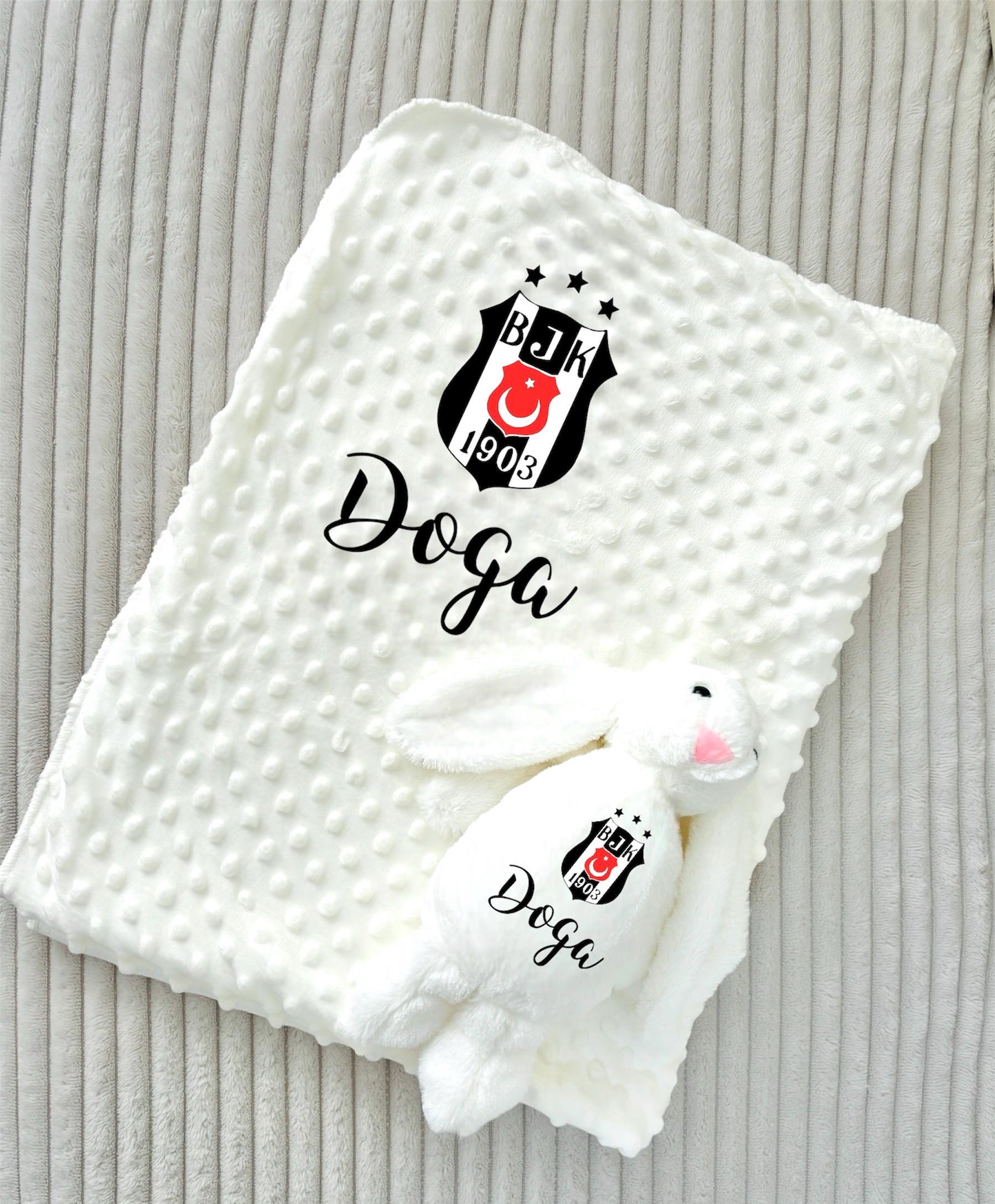 Besiktas Babydecke Mit Kuscheltier Hase, Plüschtier Hase von Etsy - ShopbyhandmadeShop