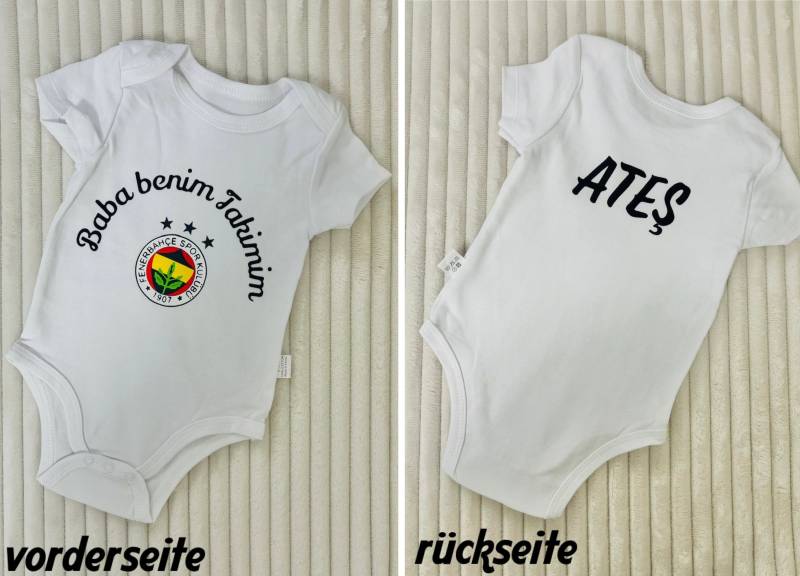 Fenerbahce Babybody Personalisiert Mit Rückseite Fenerbahce Babybody Personalisiert Mit Rückseite von Etsy - ShopbyhandmadeShop