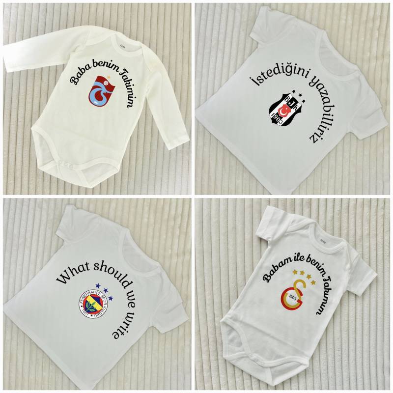 Galatasaray, Fenerbahce, Besiktas Und Trabzonspor Babybody Für Babys Kinder Personalisiert Galatasaray, Fenerbahce, Besiktas Und Trabzonspor Babybody Für Babys Kinder Personalisiert von Etsy - ShopbyhandmadeShop