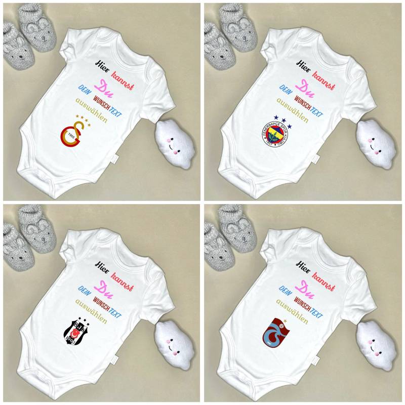 Galatasaray, Fenerbahce, Besiktas Und Trabzonspor Babybody Personalisiert Wunschtext Galatasaray, Fenerbahce, Besiktas Und Trabzonspor Babybody Personalisiert Wunschtext von Etsy - ShopbyhandmadeShop