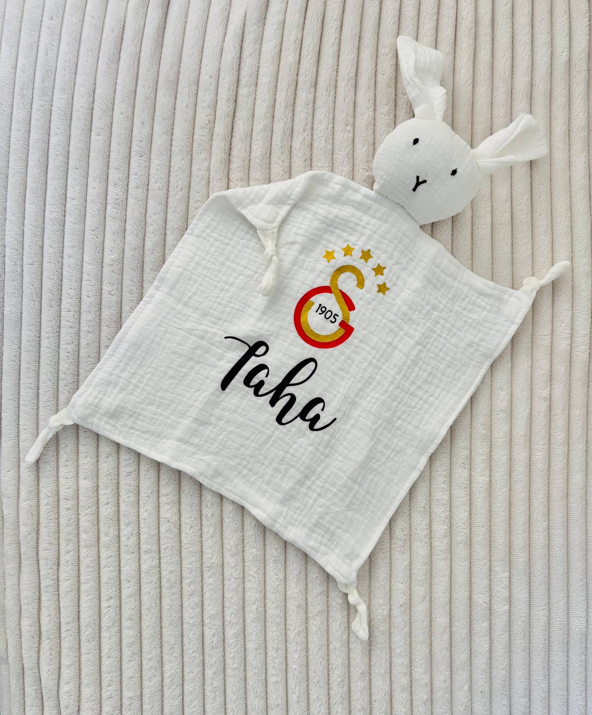 Galatasaray Baby Schmusetücher, Schmusetuch Personalisiert, Mit Namen, Baby, Bebek Hediye von Etsy - ShopbyhandmadeShop