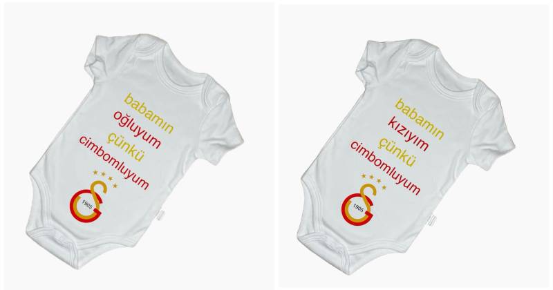 Galatasaray Babybody Personalisiert Oglum Ve Kizim Galatasaray Babybody Personalisiert Oglum Ve Kizim von Etsy - ShopbyhandmadeShop
