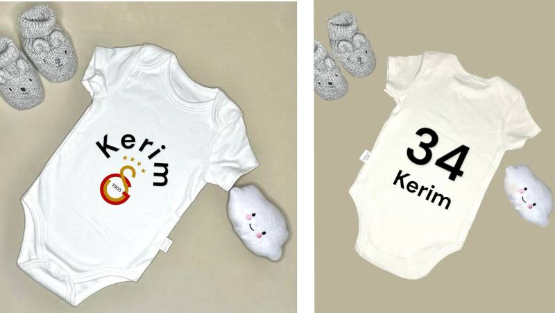 Galatasaray Sampiyon Babybody Personalisiert Galatasaray Sampiyon Babybody Personalisiert von Etsy - ShopbyhandmadeShop